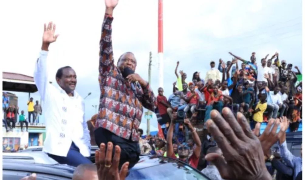 Uhuru takes a swipe at Ruto as he declares support for Azimio