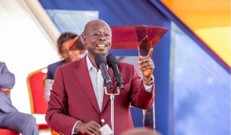 DP Gachagua denounces report ranking best and worst performing Cabinet Secretaries