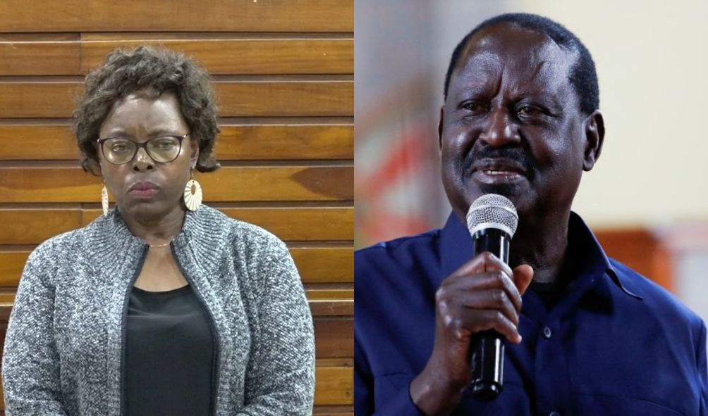 Raila breaks silence over the arrest of Controller of Budget Margaret Nyakang’o