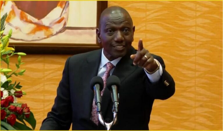 Ruto threatens to ruthlessly deal with those blocking housing levy in court