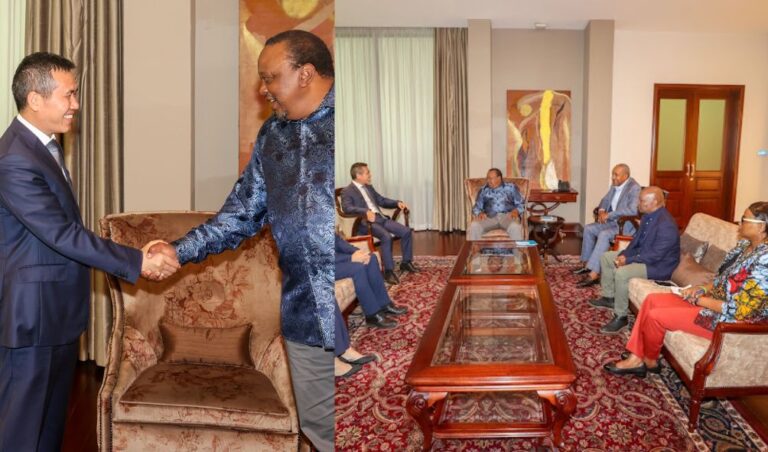Uhuru meets Chinese Ambassador days after hosting US and UK envoys