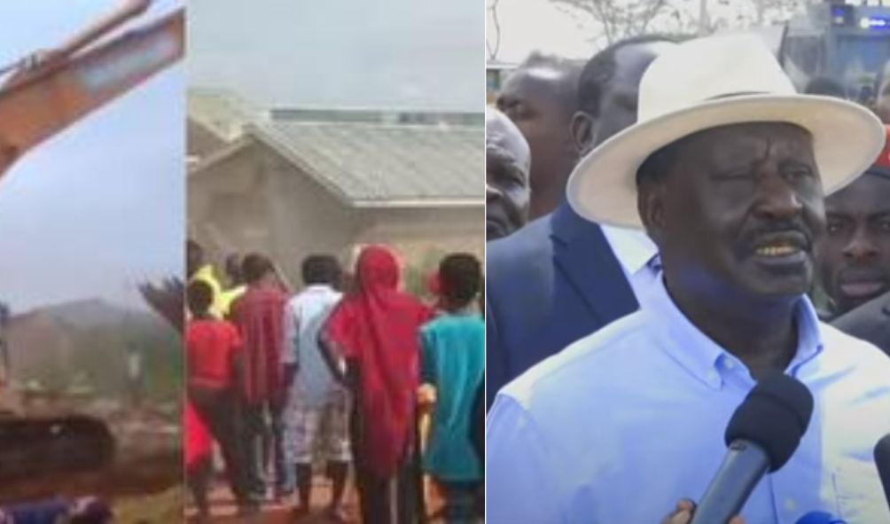 Raila calls out Ruto over forceful evictions