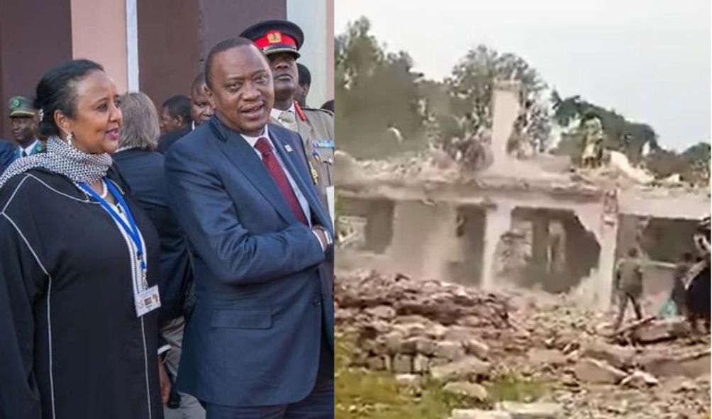 Government demolishes house of former Uhuru CS