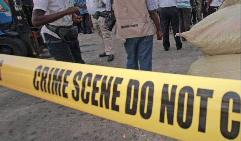 Shock as body of female teacher found wrapped in mat behind her house