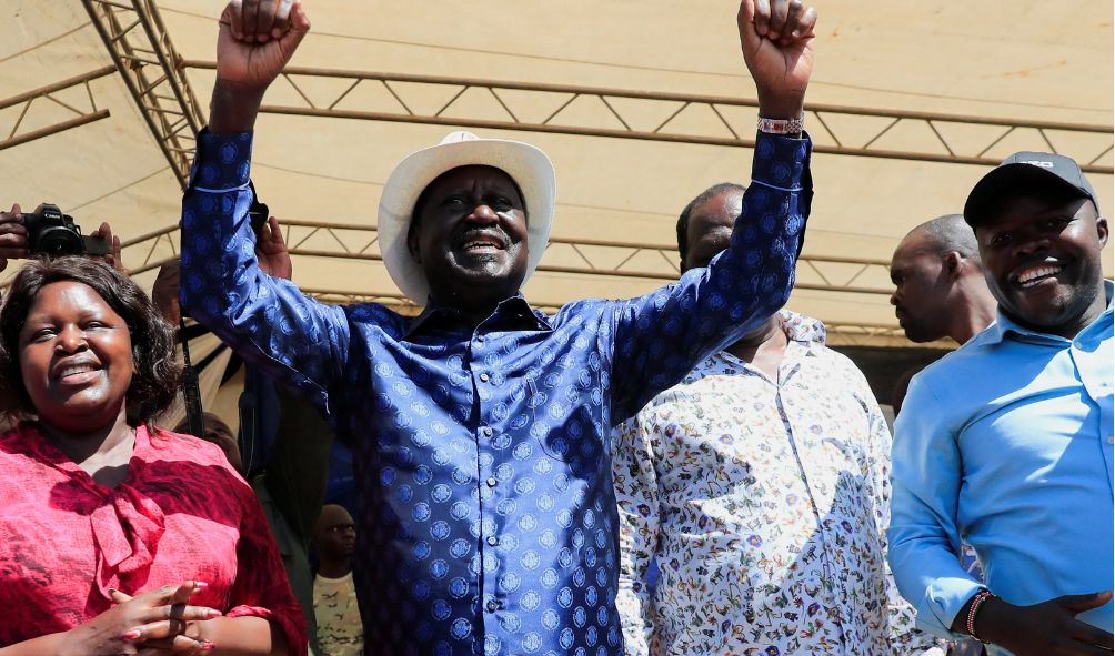 Raila hints at dropping AU seat to concentrate on 2027 general election