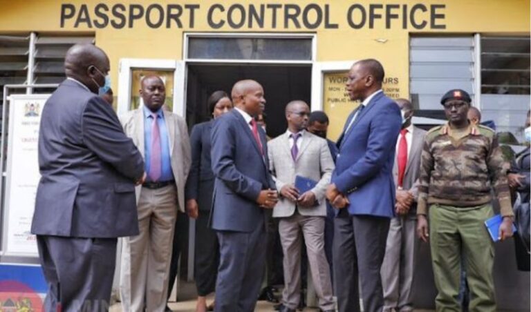 CS Kindiki leads another clean-up at the Immigration Department over passport delays