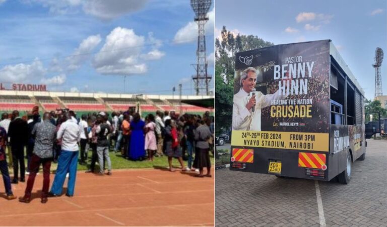 Gang kidnap, strip naked pastor organising Benny Hinn crusade