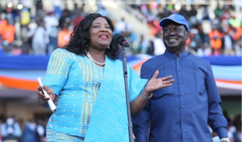 Ida Odinga reveals Raila's preferred successor