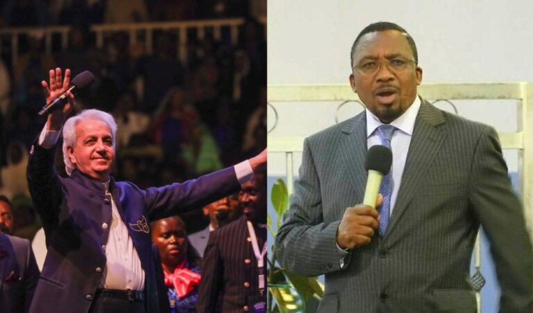 Pastor Ng'ang'a rebukes Benny Hinn's performance at Nyayo Stadium