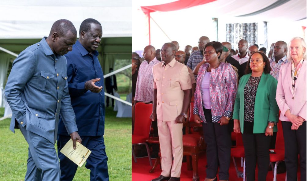 Ruto breaks silence over political truce with Raila