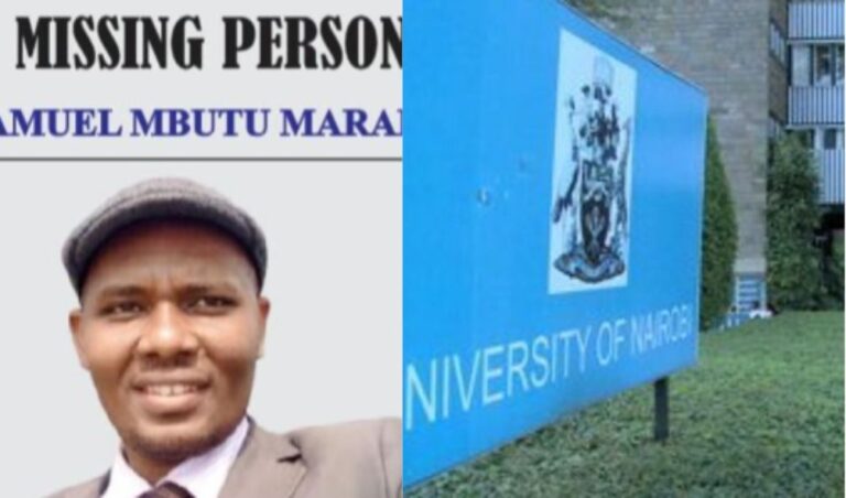 UoN lecturer found dead days after going missing