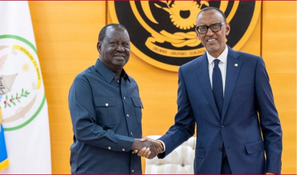 Details of Raila meeting with President Paul Kagame