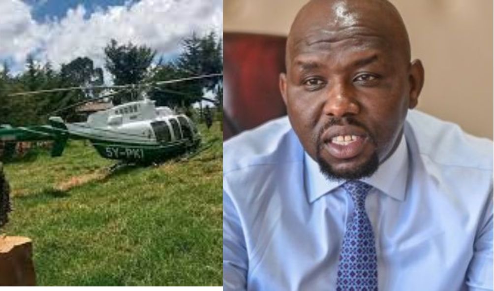 CS Murkomen breaks silence after helicopter accident