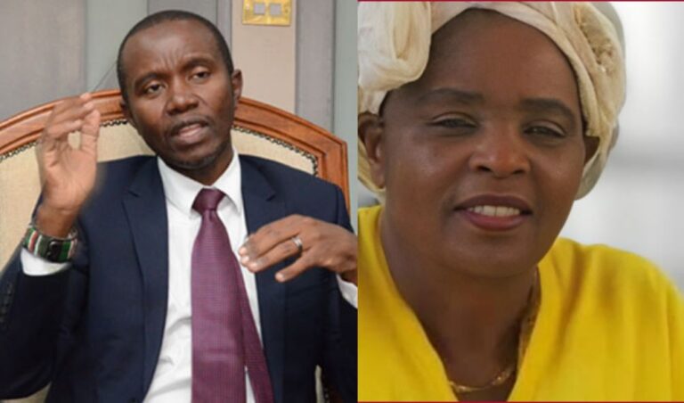 Former Uhuru CS mourning