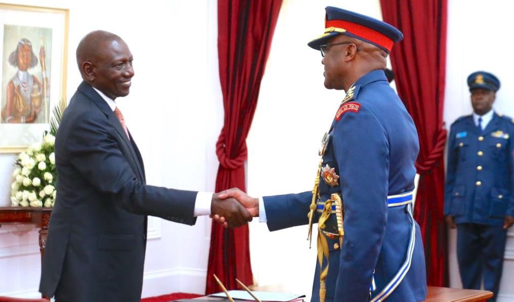 Ruto gives General Ogolla Eight roles in his new appointment