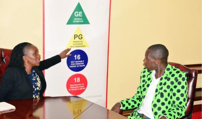 KFCB hard-press Embarambamba over his controversial content; gives him new directives