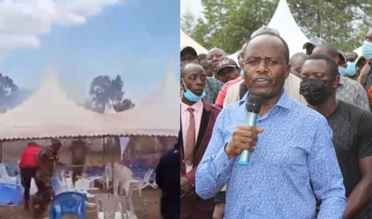 Gov Natembeya breaks silence after clashing with Wetang'ula "my trousers were torn"