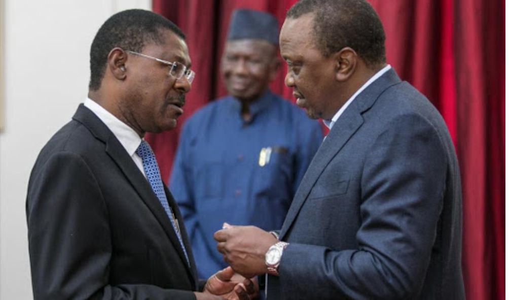 Uhuru, Wetangula in a veiled attack over the state of affairs in the country