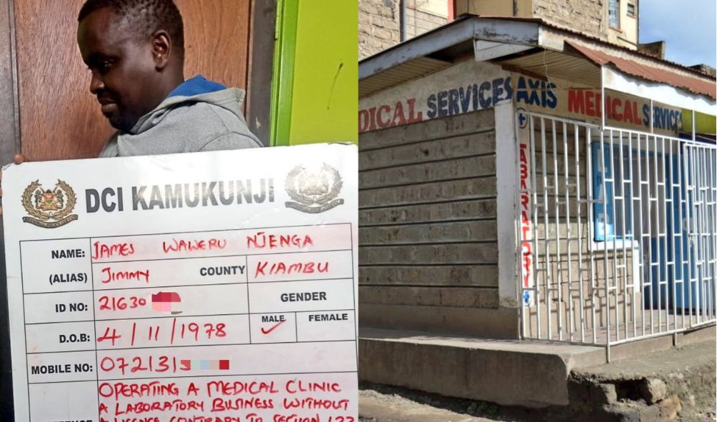 DCI bust quack doctor masquerading as a medical officer