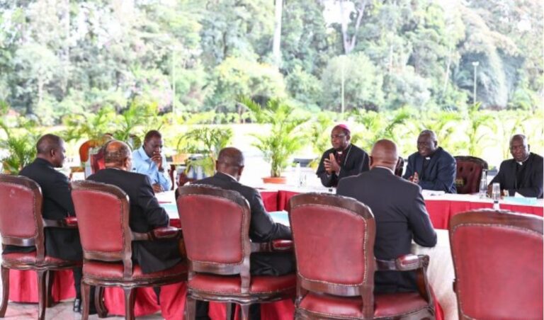 Details of a meeting between Ruto and Bishops at State House