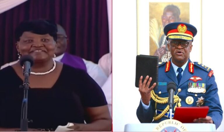 The special request General Ogolla requested KDF to do for his widow