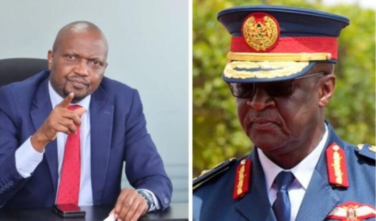 CDF Ogolla had agreed to deploy military doctors to public hospitals; CS Kuria