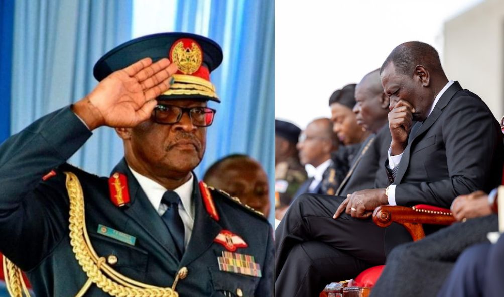No stone will be left unturned over the death of General Francis Ogolla; President Ruto