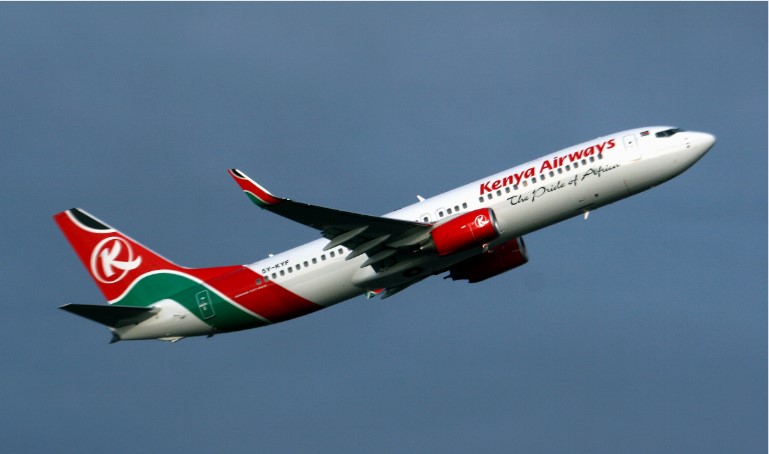 Kenya Airways plane carrying Ruto CS forced to make a U-turn