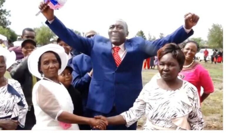 Catholic church allows a man married to two wives to wed in an unusual ceremony