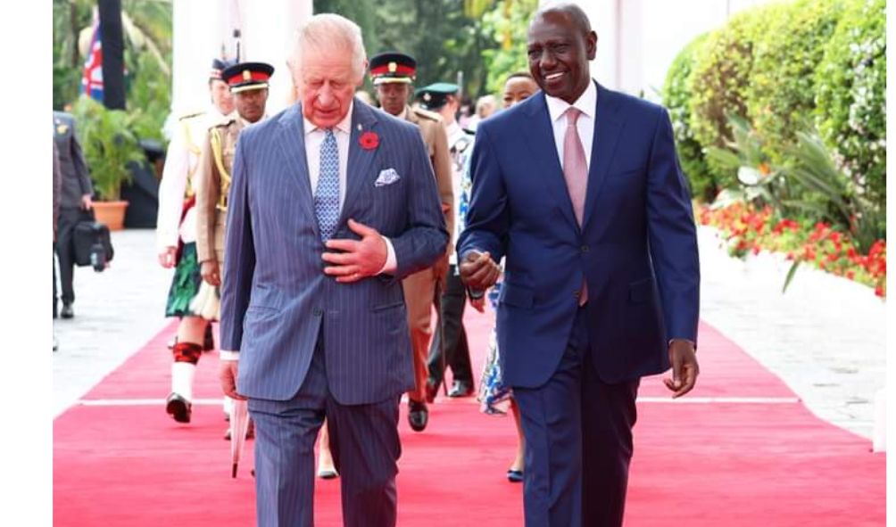 King Charles sends a message to President Ruto