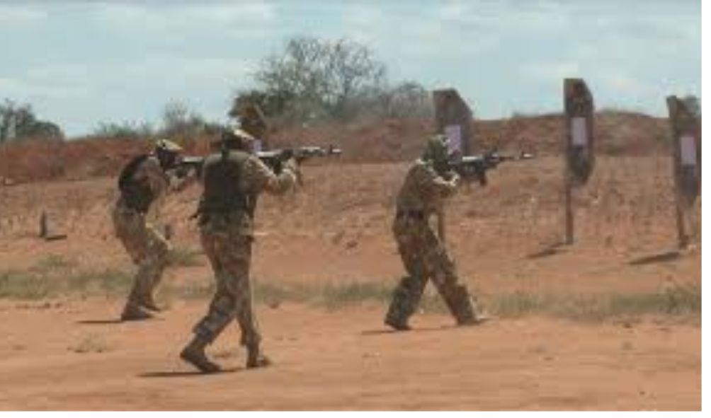 KWS officials shoot five teenagers outside church