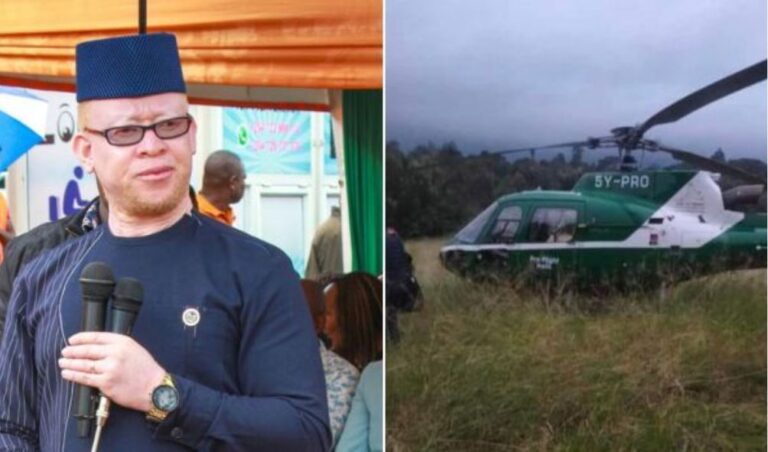 Government issues update after Isaac Mwaura's helicopter makes emergency landing