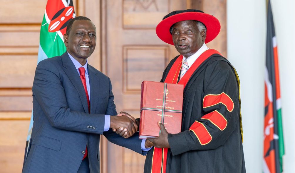 Ruto awards charter to two universities