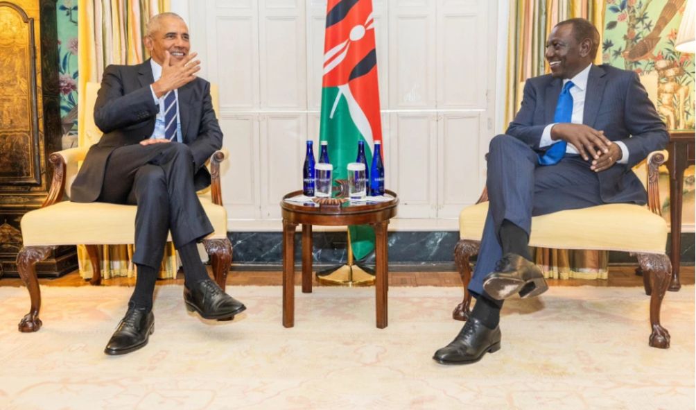 Ruto meets Former US President Obama