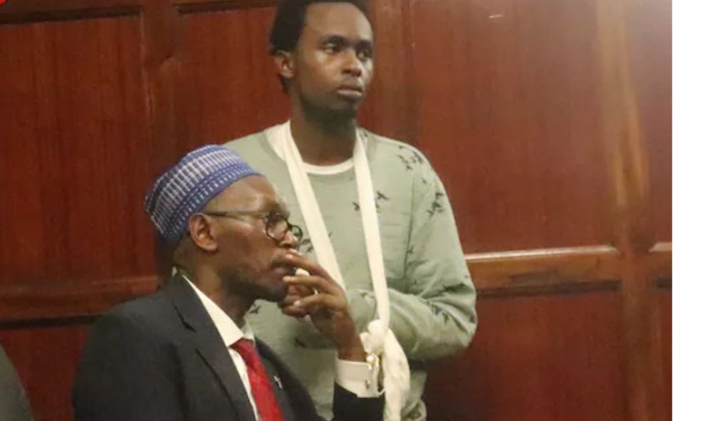Boniface Mwangi starts fundraiser for Ian Njoroge after breaking ribs and jaws while in police custody