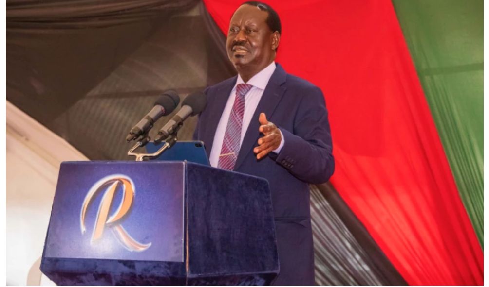 Raila tears down into Ruto's Finance Bill 2024