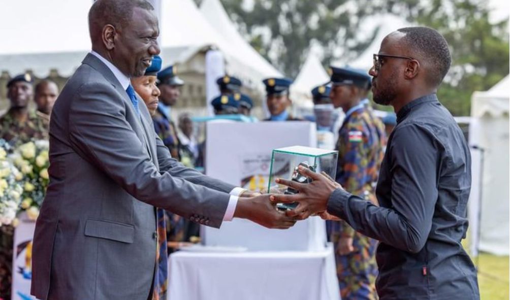 Francis Ogolla's son stands in for his father during Kenya Air Force's 60th-anniversary fete