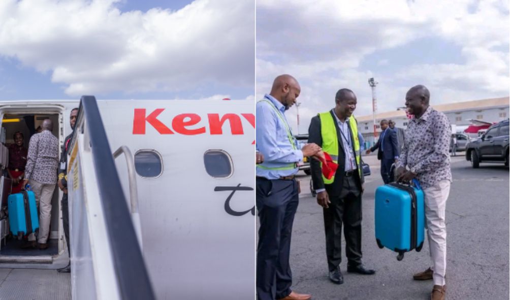 Sudi, Ichung'wah launch a scathing attack on DP Gachagua after boarding a KQ plane