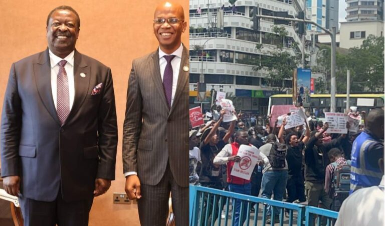 Tanzanian Foreign Minister caught up in the Finance Bill 2024 protests in Nairobi