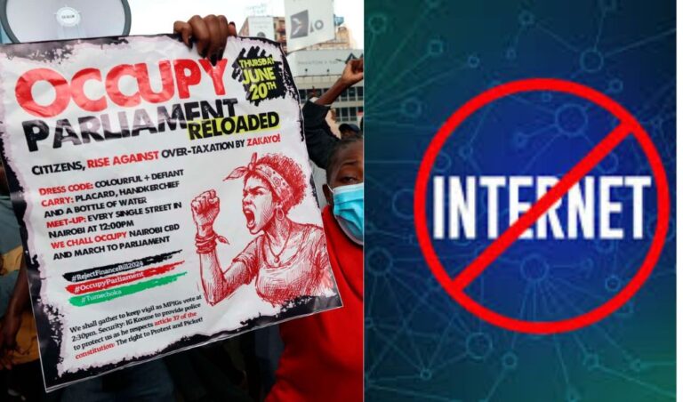 Lobby groups warn government over alleged plan to shutdown internet ahead of Finance Bill protests