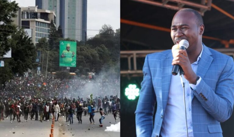 How I escaped Parliament without a shirt after protesters stormed the building; Manyatta MP