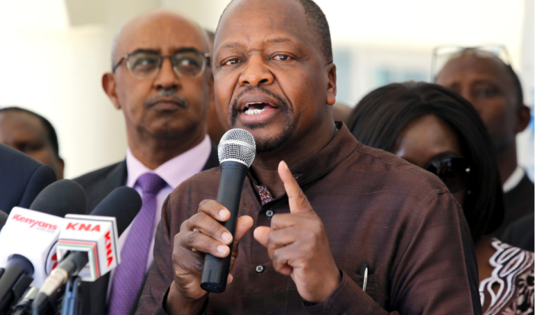 'Don't use the military against our children' Former Uhuru CS