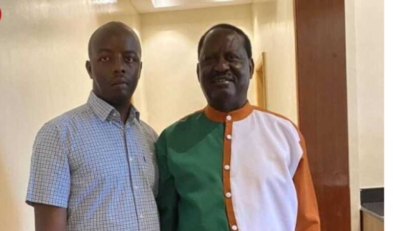 Raila Junior responds to reports that his father is mobilising protests