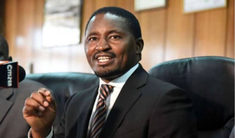 Mwangi Kiunjuri forced to respond to claims that his daughter started fire that killed 10 at Moi Girls