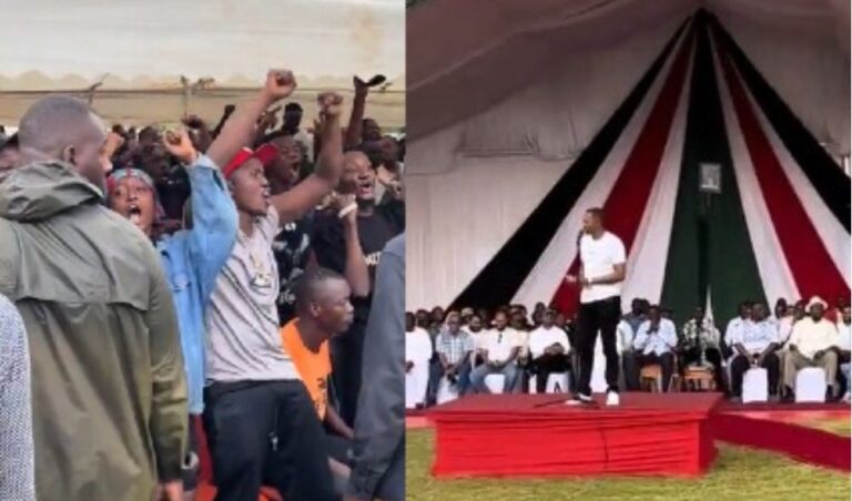 Nyali MP Mohammed Ali heckled by locals in front of President Ruto (VIDEO)