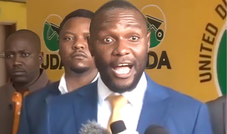 A group announces the ouster of Cleophas Malala as UDA Secretary General