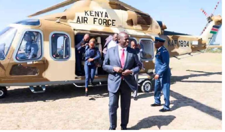 Why DP Gachagua was not allowed to use military choppers; Duale