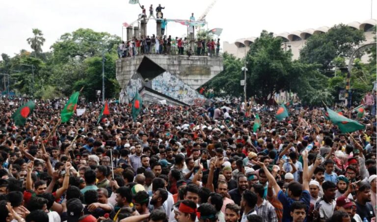 Military takes over as PM Sheikh Hasina flees Bangladesh