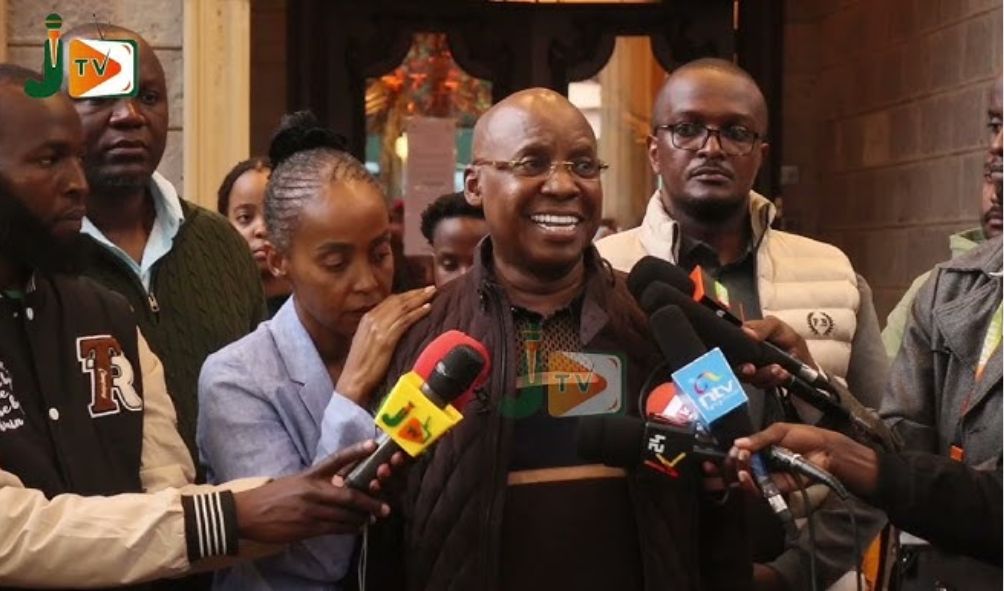 ‘Stop wasting your time, you will never find me in this house!’ Jimi Wanjigi tells police
