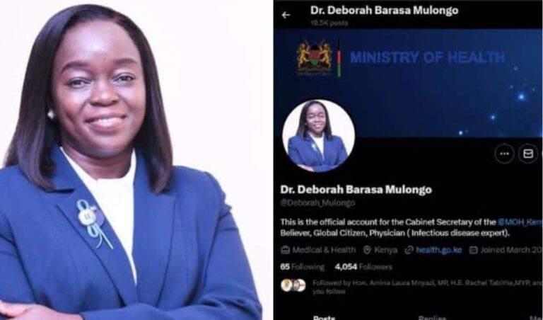 Government warns public of social media account impersonating newly sworn-in CS
